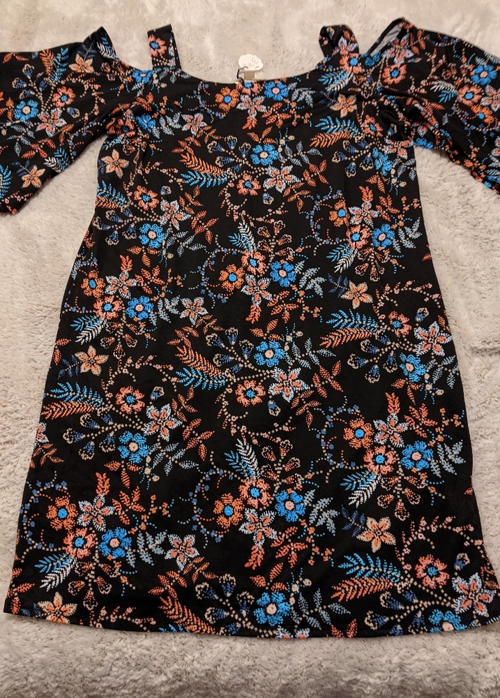 Women's knee length dress.